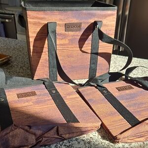 Reusable Grocery Bags - Heavy Duty Reusable Shopping Bags with Hard Bottom & Lon